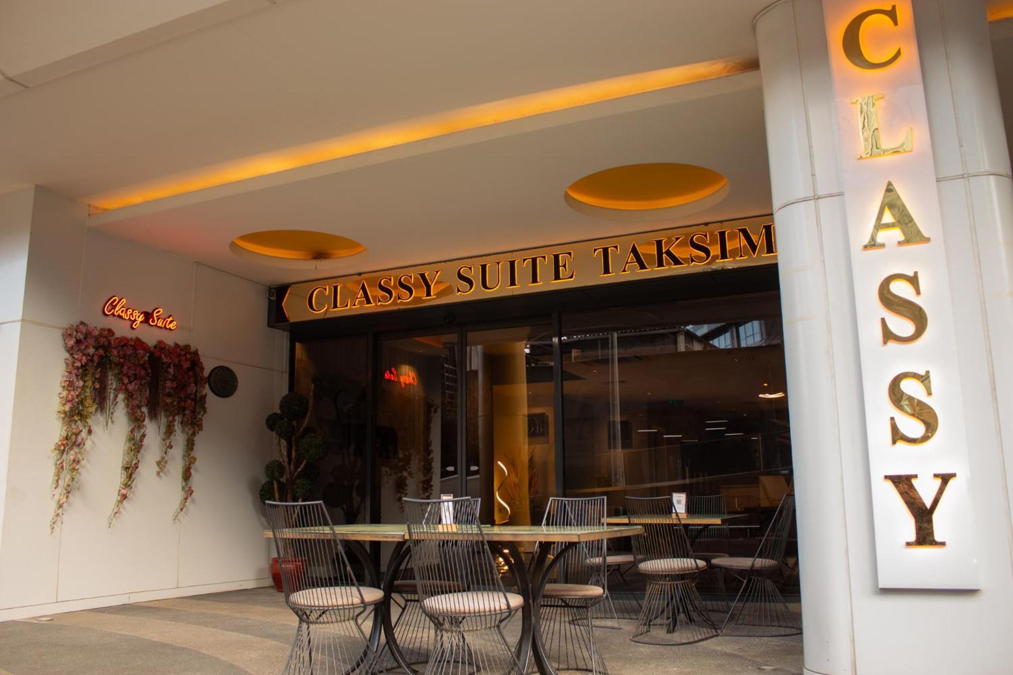 Classy Suite Taksim Estambul Exterior foto